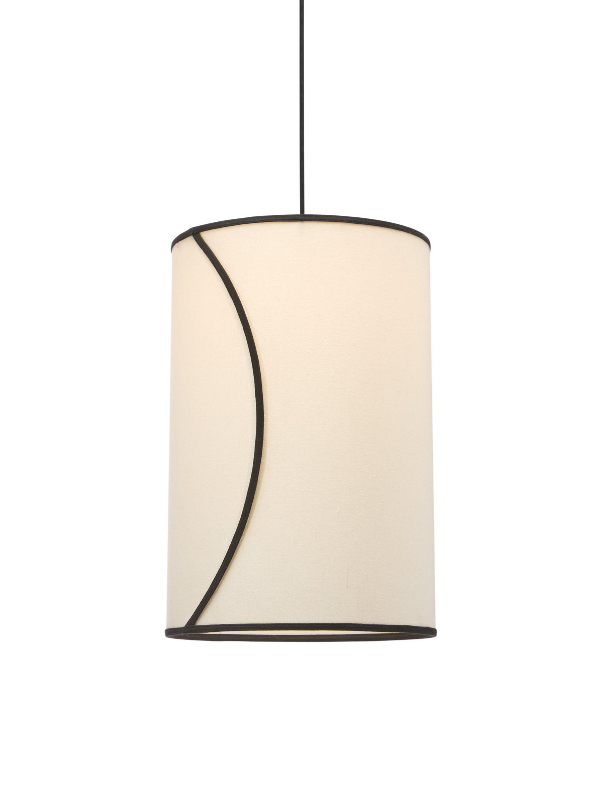 Anibe Lifestyle - Ava - Lampskärm Offwhite/Svart 30cm