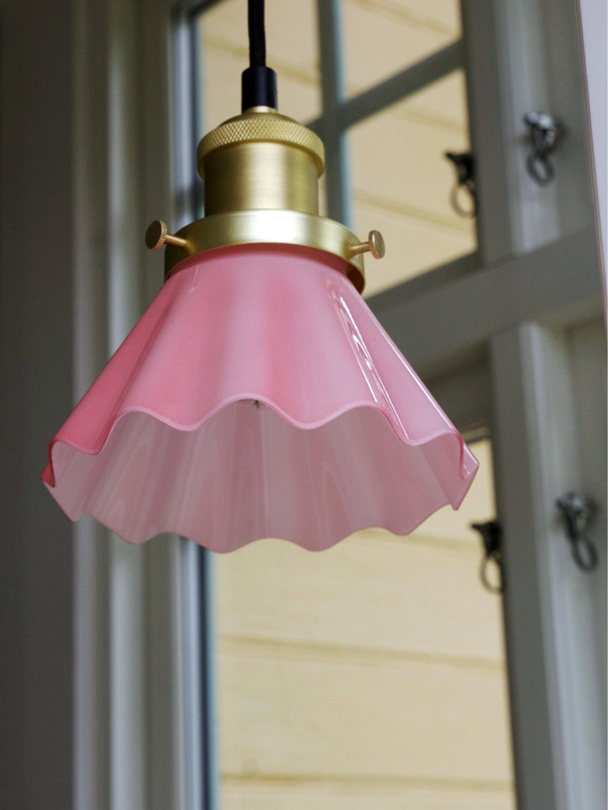 Anibe Lifestyle - August Fönsterlampa Rosa Veckad IP20 15cm