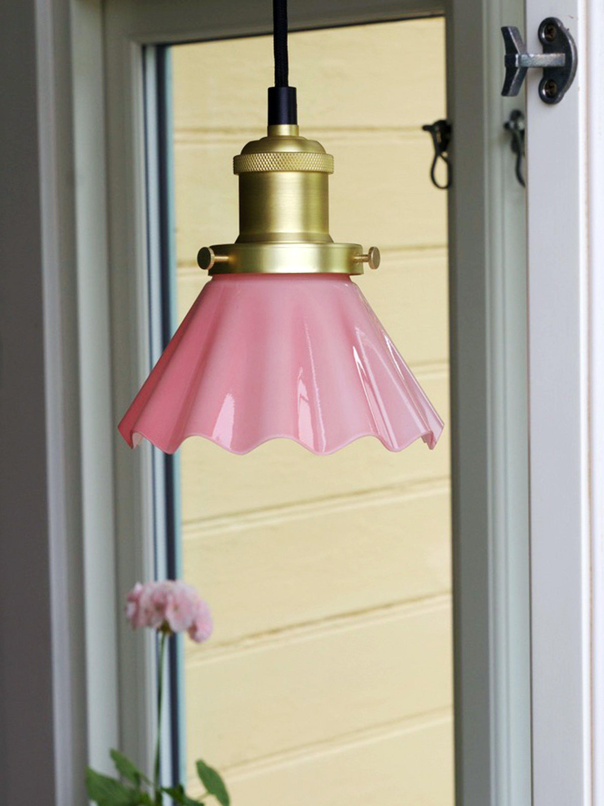 Anibe Lifestyle - August Fönsterlampa Rosa Veckad IP20 15cm