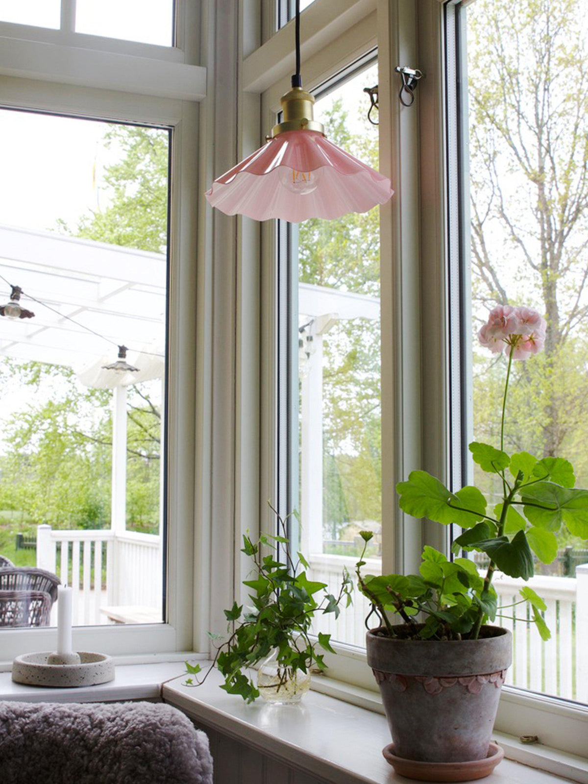 Anibe Lifestyle - August Fönsterlampa Rosa IP20 25cm