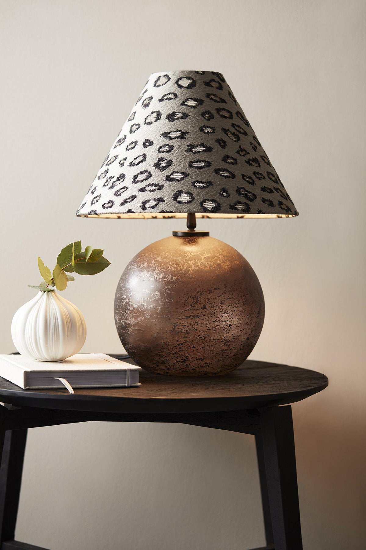Anibe Lifestyle - Jonna Lampfot Brun Vintage IP20 32cm