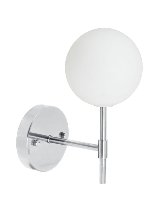 Anibe Lifestyle - Sigma S Vägglampa Krom Opal IP23 25cm