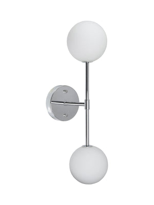 Anibe Lifestyle - Sigma D Vägglampa Krom Opal IP23 49cm