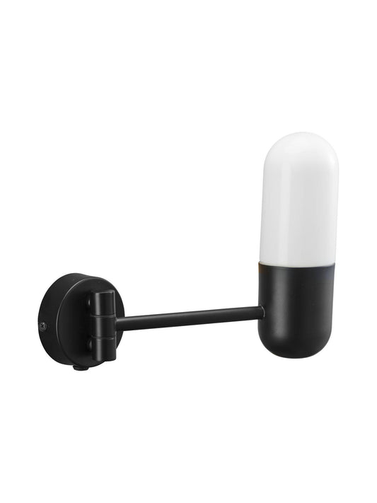 Anibe Lifestyle - Zeta Vägglampa Mattsvart IP44 23cm