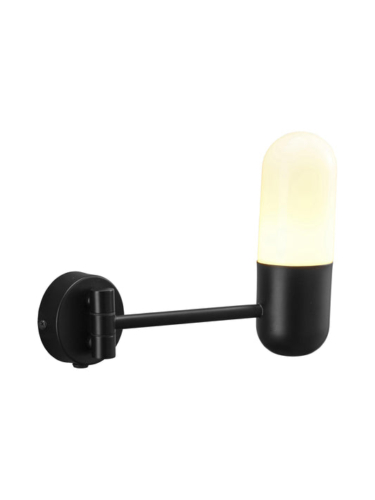 Anibe Lifestyle - Zeta Vägglampa Mattsvart IP44 23cm
