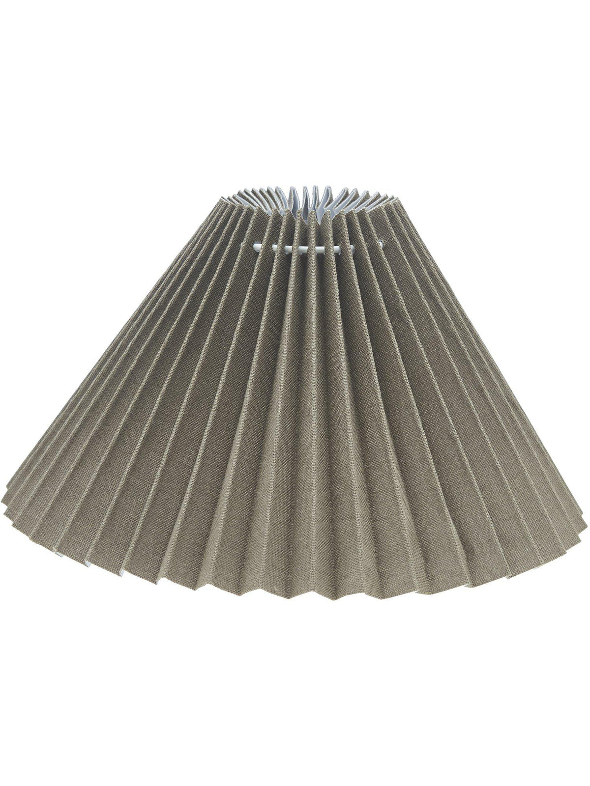 Anibe Lifestyle - Astrid - Veckad Lampskärm Linnebeige 40cm