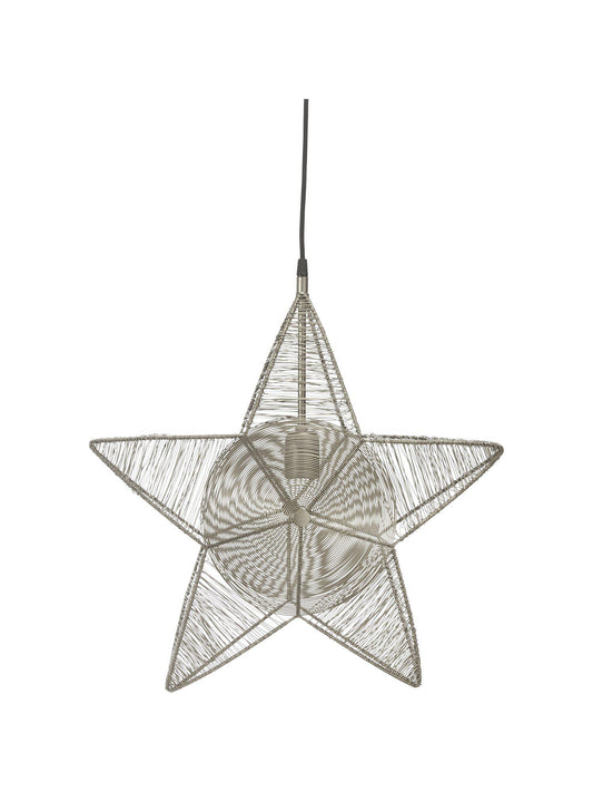 Anibe Lifestyle - Rigel - Adventsstjärna Silver 50cm