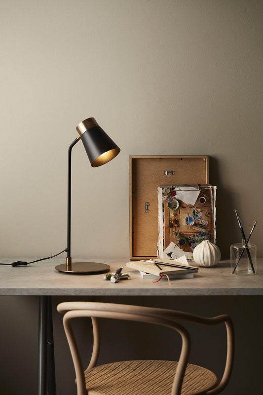 Anibe Lifestyle - Luna Skrivbordslampa Svart IP20 60cm