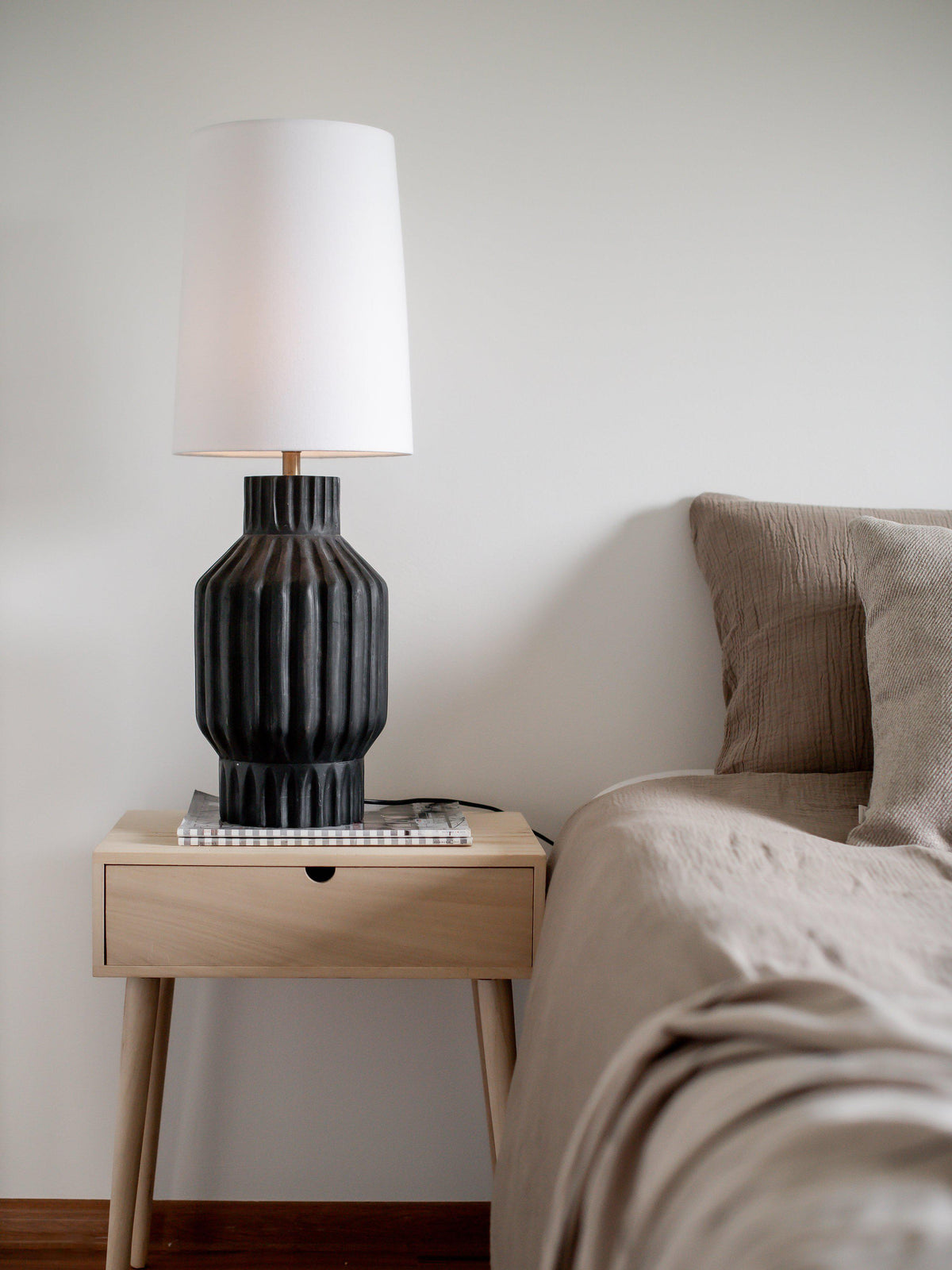Anibe Lifestyle - Turi Lampfot Blackbrown 45cm