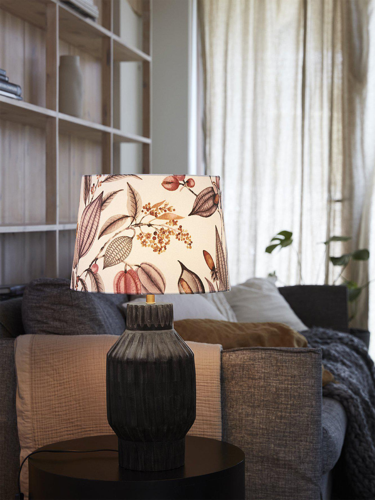 Anibe Lifestyle - Turi Lampfot Blackbrown 45cm