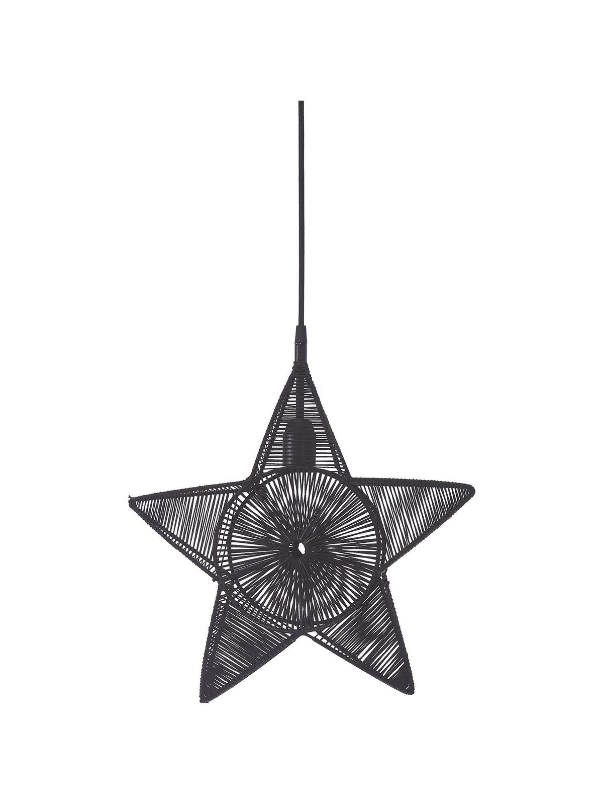 Anibe Lifestyle - Regina - Adventsstjärna Svart 40cm