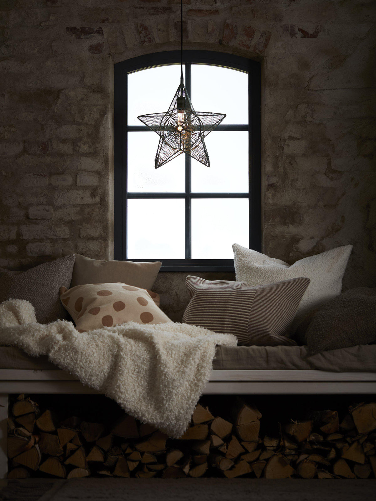 Anibe Lifestyle - Regina - Adventsstjärna Beige 40cm