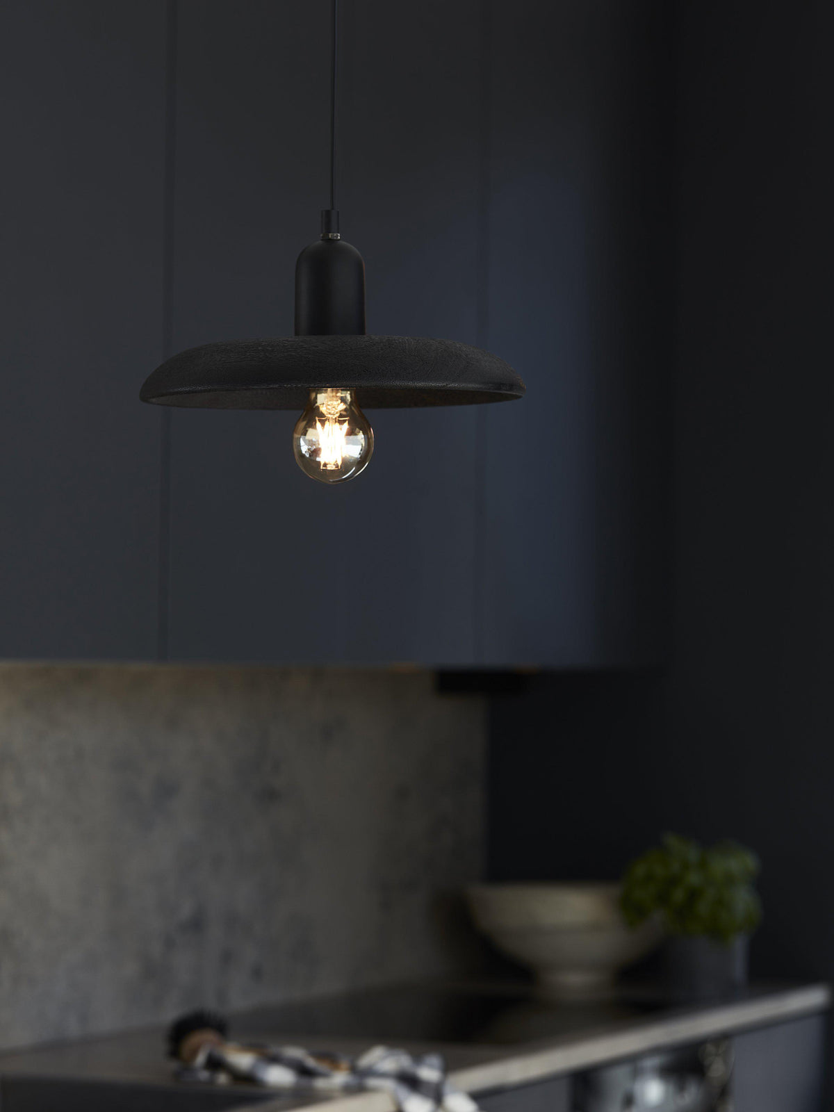 Anibe Lifestyle - Bliss Tak/Fönsterlampa Black Rustic IP20 28cm
