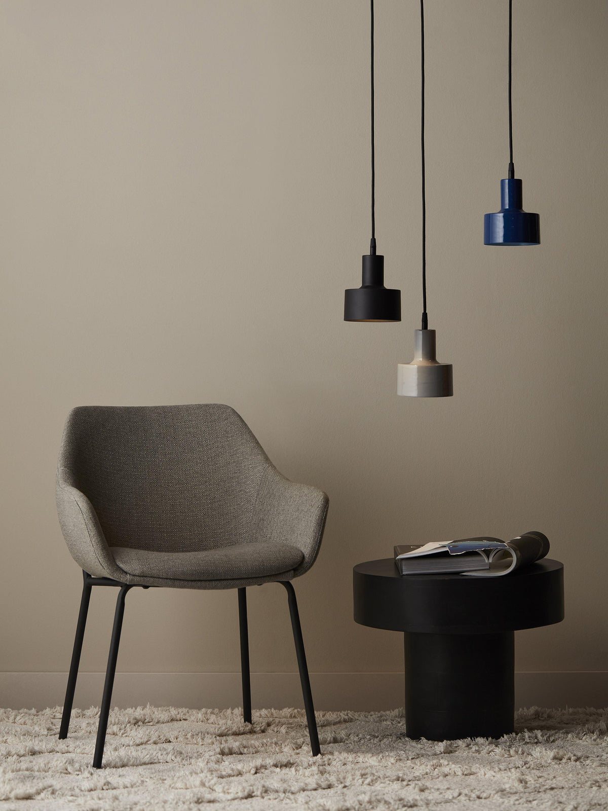Anibe Lifestyle - Solo Fönsterlampa Blank Grå IP20 13cm