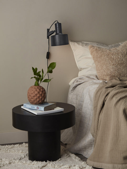 Anibe Lifestyle - Solo Vägglampa Matt Svart IP20 23cm