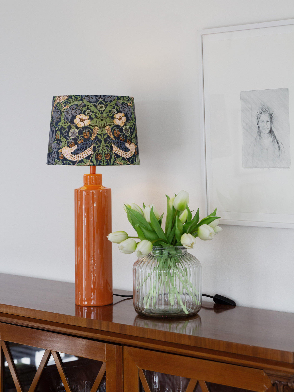 Anibe Lifestyle - Solo - Bordslampa Blank Orange IP20 57cm