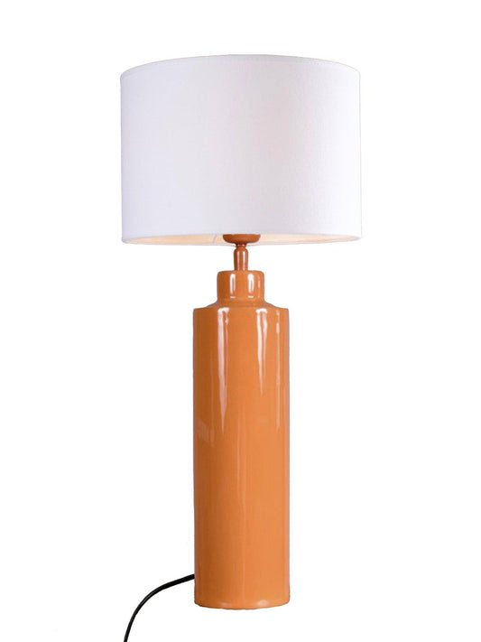Anibe Lifestyle - Solo Bordslampa Blank Orange Vit Skärm IP20 57cm
