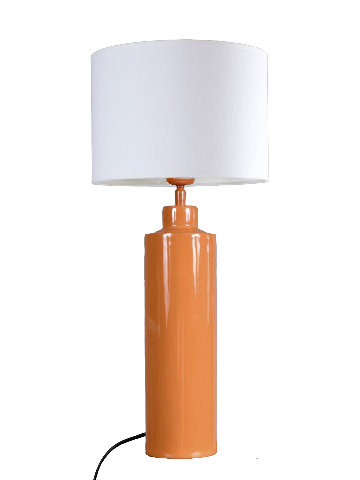 Anibe Lifestyle - Solo Bordslampa Blank Orange Vit Skärm IP20 57cm