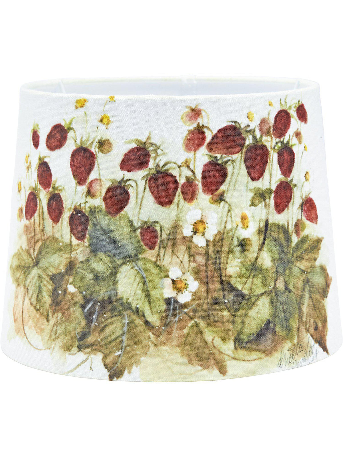 Anibe Lifestyle - Sofia - Lampskärm Smultron Vit 20cm