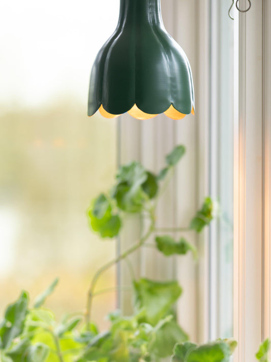 Anibe Lifestyle - Tulippa Tak/Fönsterlampa Grön/Guld IP20 17cm