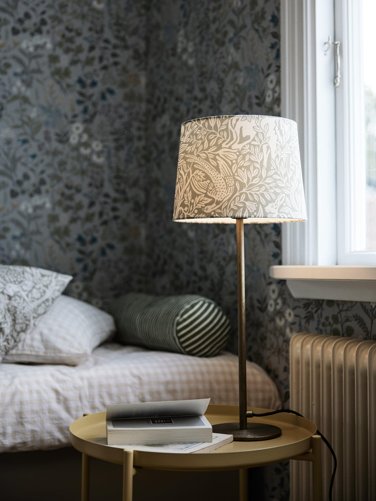 Anibe Lifestyle - Sofia Lampskärm - Eldertree Grön 25cm