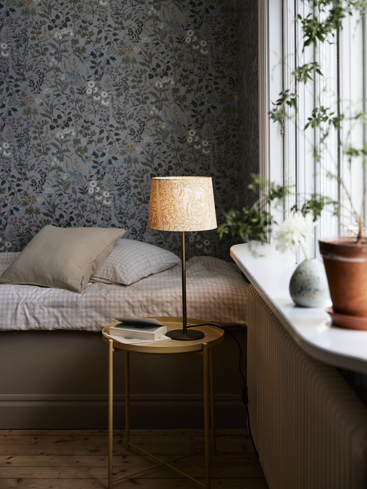 Anibe Lifestyle - Sofia - Lampskärm Eldertree Gul 25cm