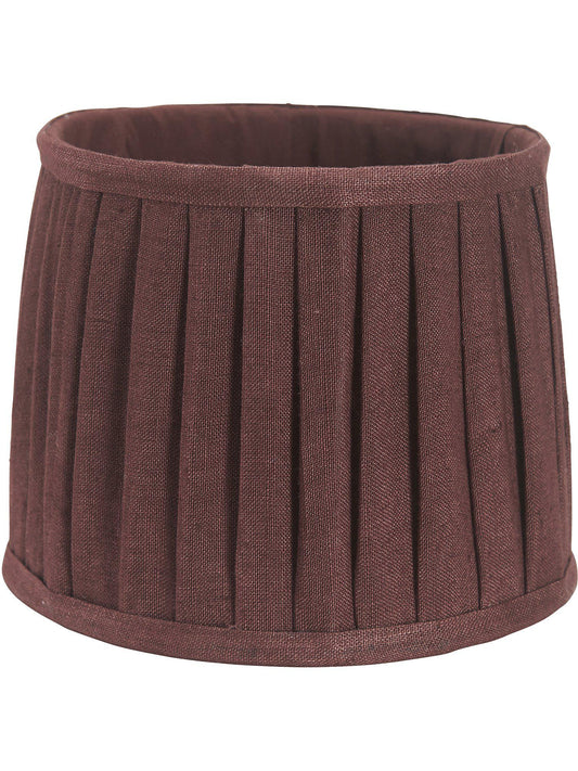 Anibe Lifestyle - Sofia - Lampskärm Plissé Vinröd 30cm