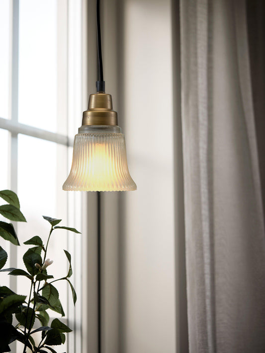 Anibe Lifestyle - Emmi Fönsterlampa Antikmässing IP20 12cm