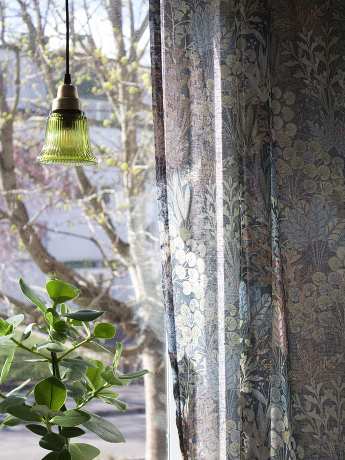 Anibe Lifestyle - Emmi Fönsterlampa Grön/Brass IP20 12cm