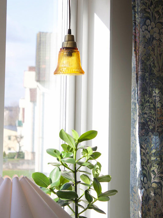 Anibe Lifestyle - Emmi Fönsterlampa Amber/Brass IP20 12cm