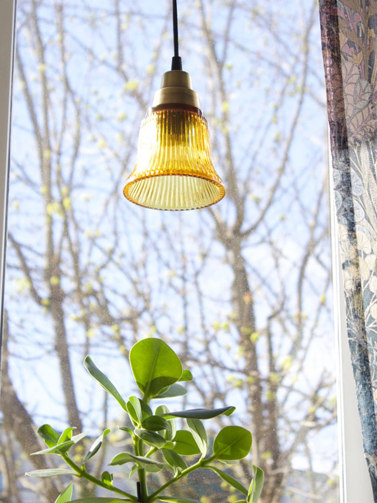 Anibe Lifestyle - Emmi Fönsterlampa Amber/Brass IP20 12cm