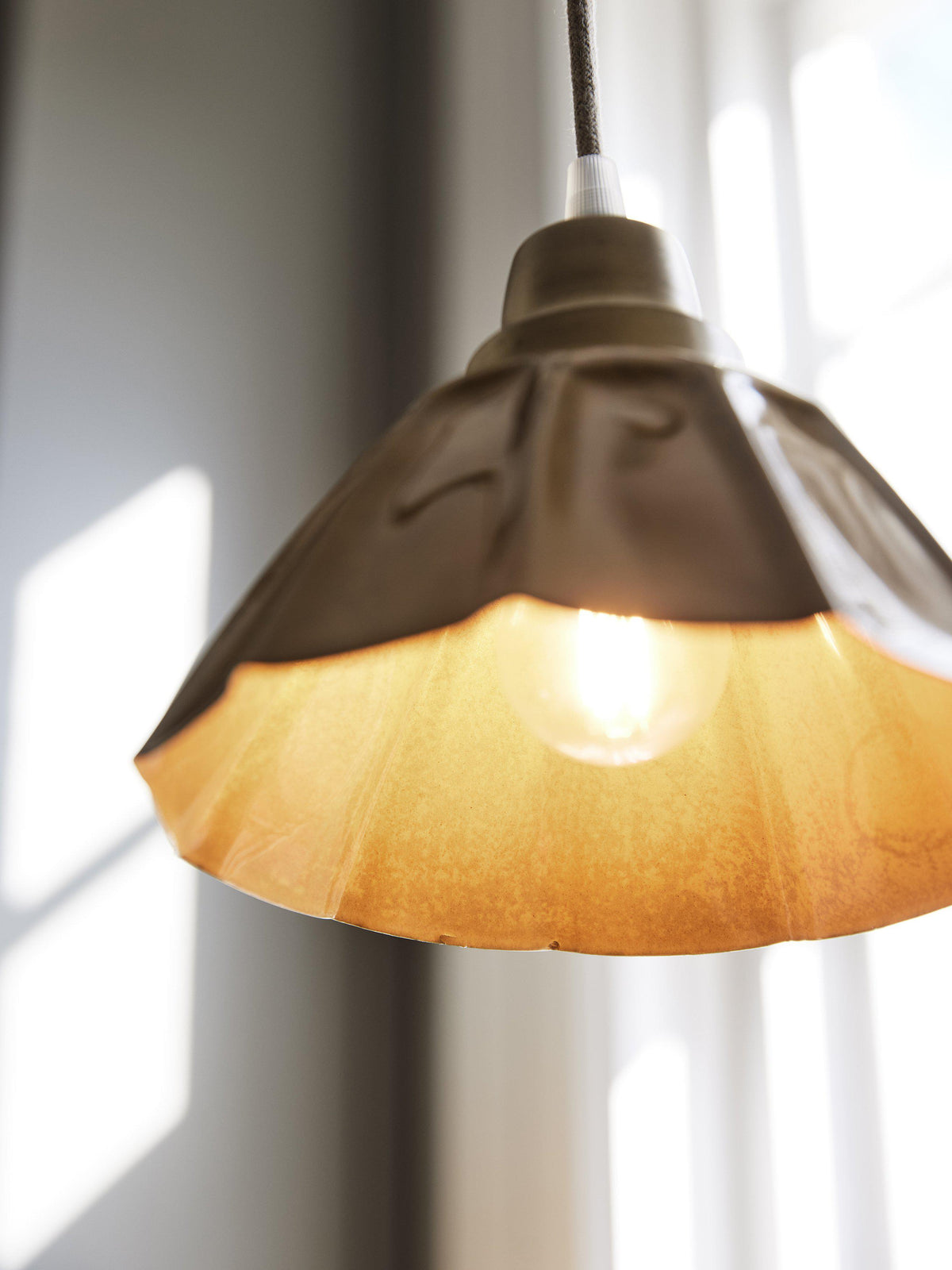 Anibe Lifestyle - Ester Fönsterlampa Senapsgul IP20 17cm