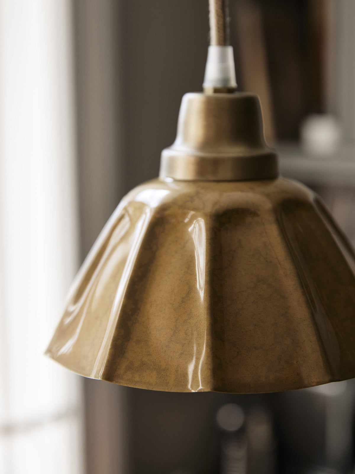 Anibe Lifestyle - Ester Fönsterlampa Senapsgul IP20 17cm