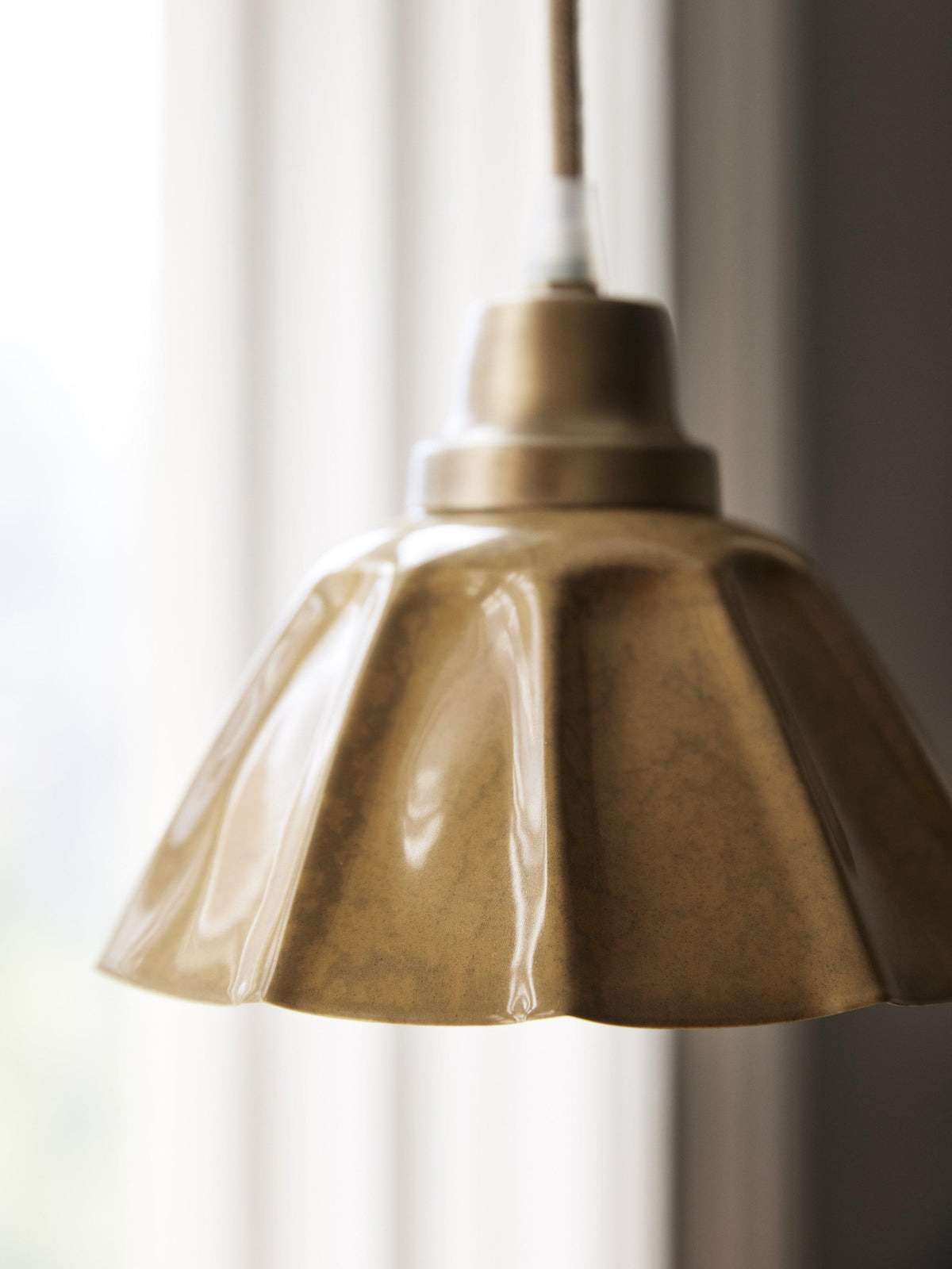Anibe Lifestyle - Ester Fönsterlampa Senapsgul IP20 17cm