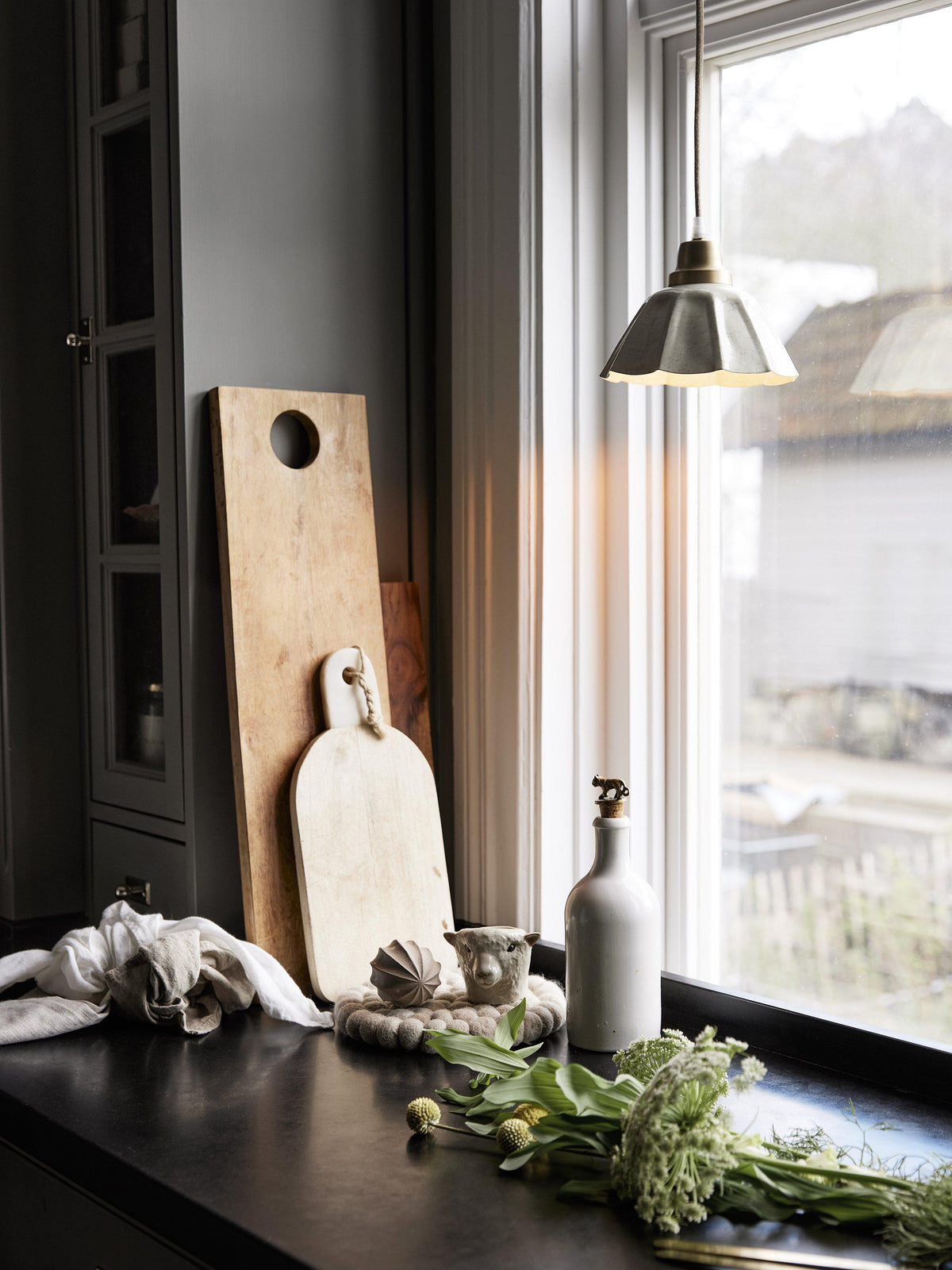 Anibe Lifestyle - Ester Fönsterlampa Offwhite IP20 17cm
