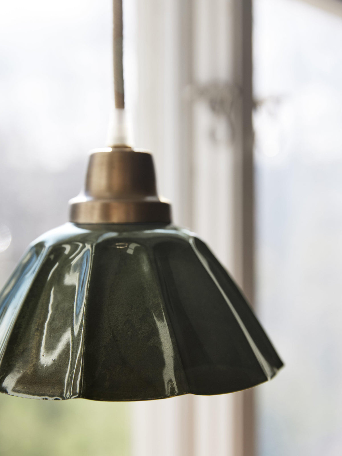 Anibe Lifestyle - Ester Fönsterlampa Mörkgrön IP20 17cm