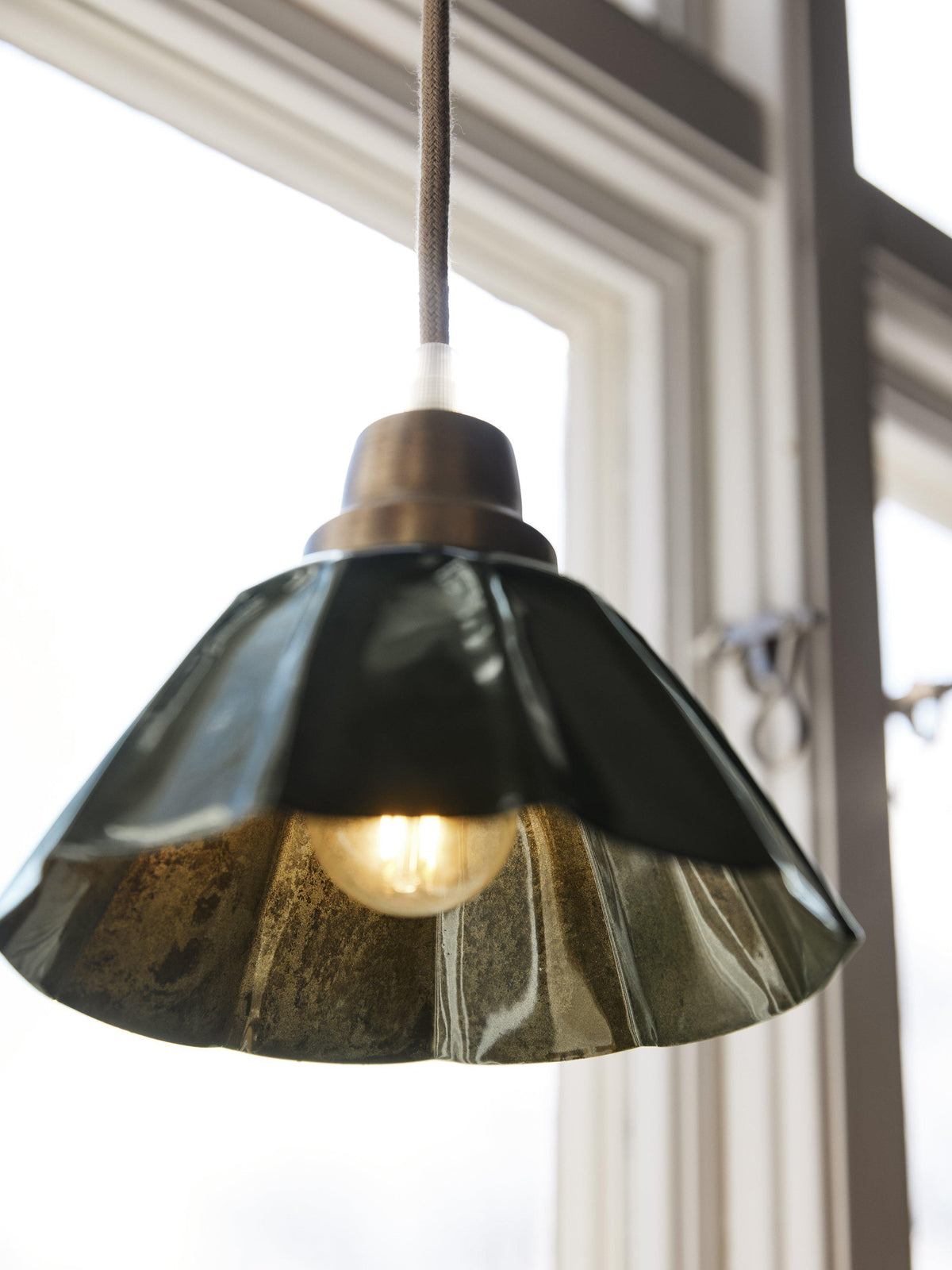 Anibe Lifestyle - Ester Fönsterlampa Mörkgrön IP20 17cm