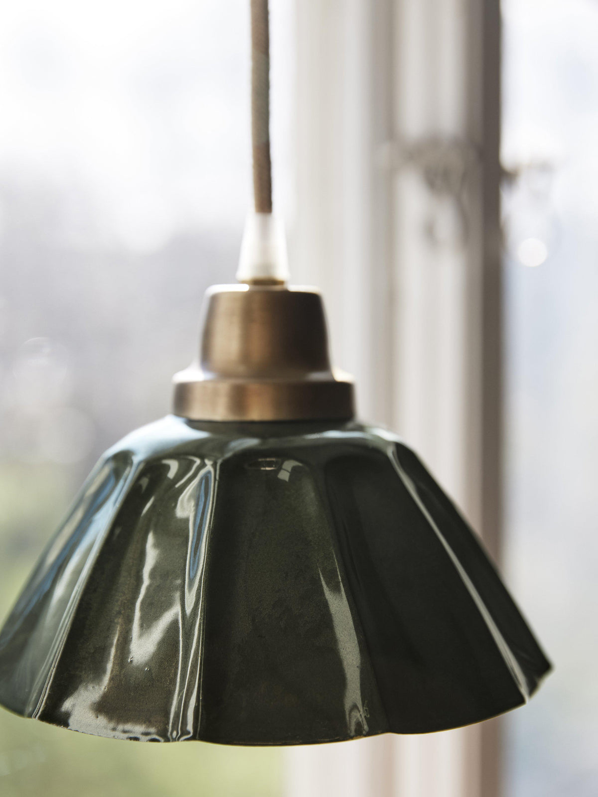 Anibe Lifestyle - Ester Fönsterlampa Mörkgrön IP20 17cm