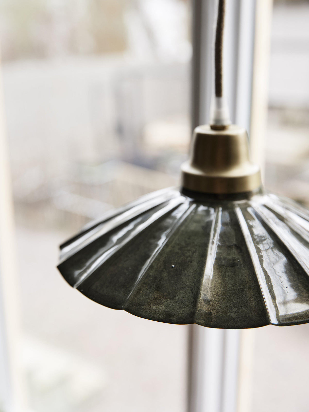 Anibe Lifestyle - Ester Fönsterlampa Mörkgrön IP20 24cm