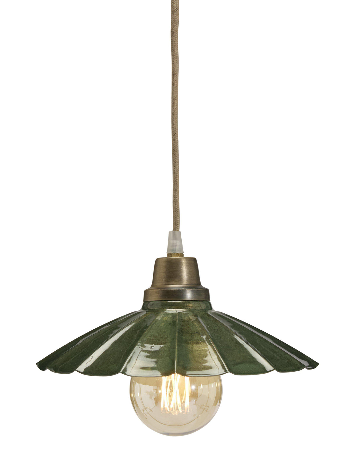 Anibe Lifestyle - Ester Fönsterlampa Mörkgrön IP20 24cm