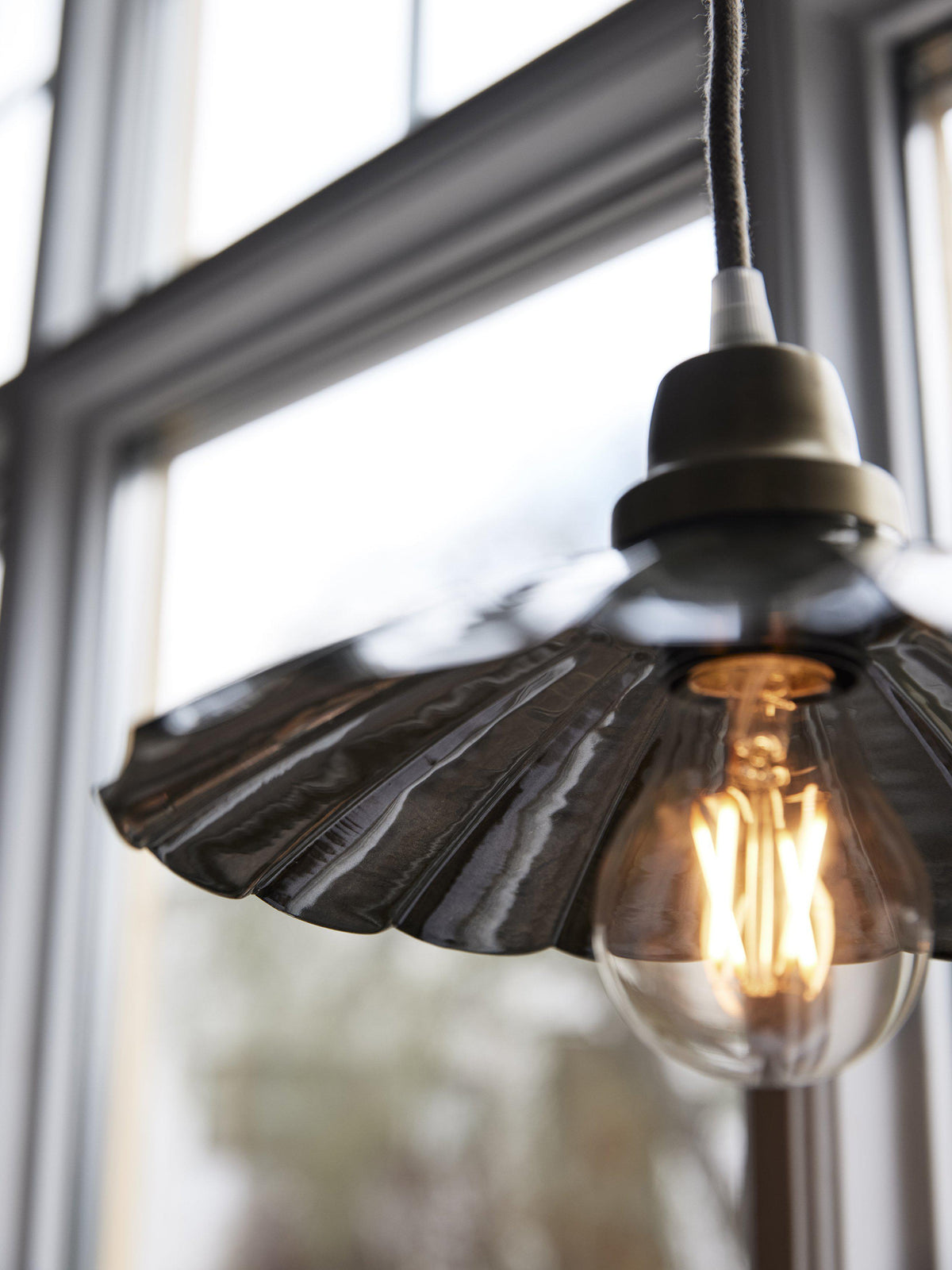 Anibe Lifestyle - Ester Fönsterlampa Mörkgrön IP20 24cm