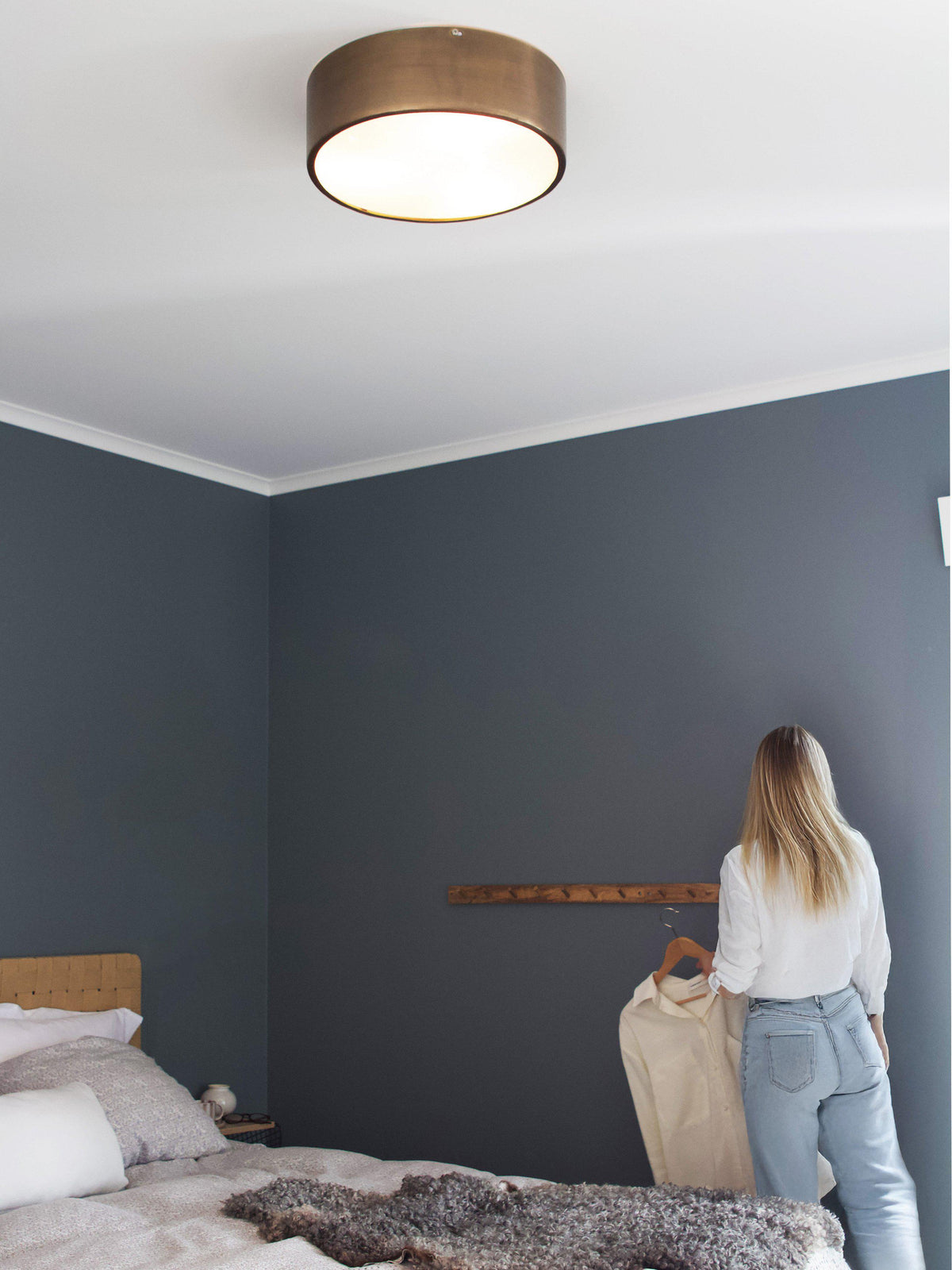 Anibe Lifestyle - Colmar - Plafond Mässing IP20 41cm