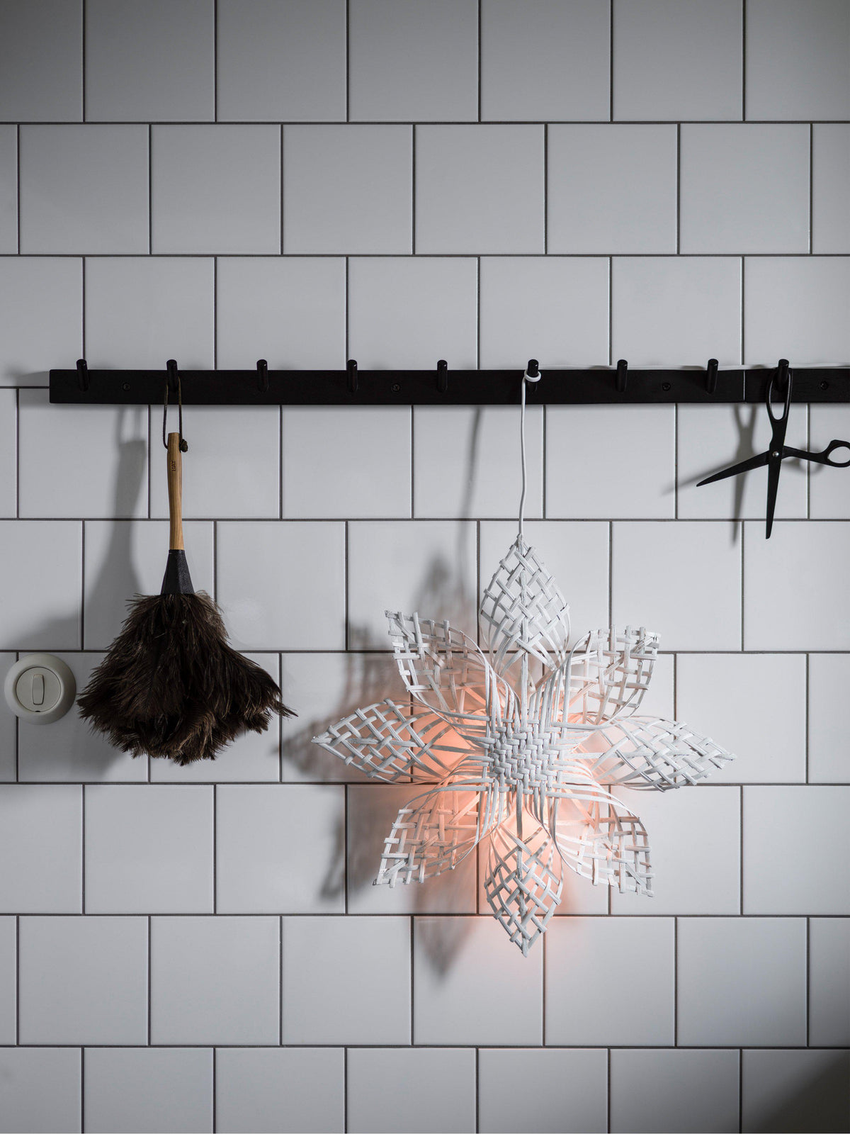 Anibe Lifestyle - Anna - Adventsstjärna Vit 82cm