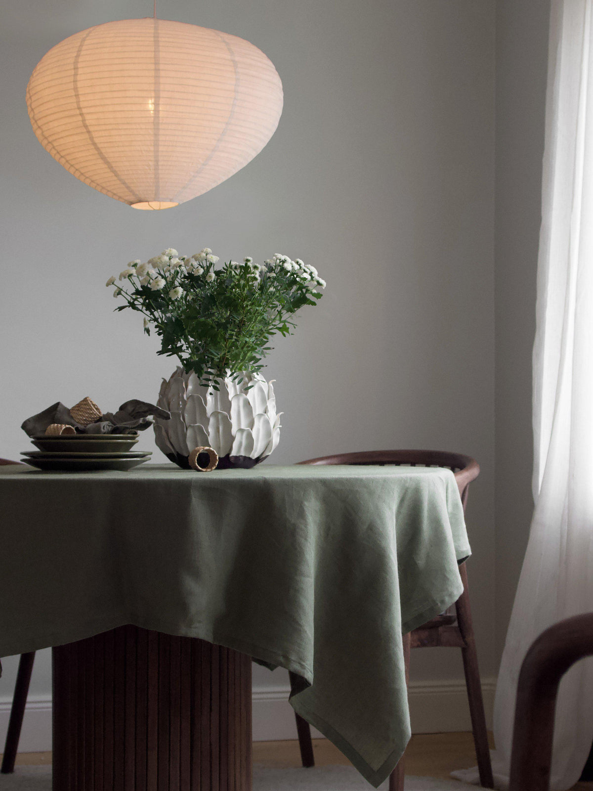 Anibe Lifestyle - Verona - Takskärm Vitt tyg 55cm