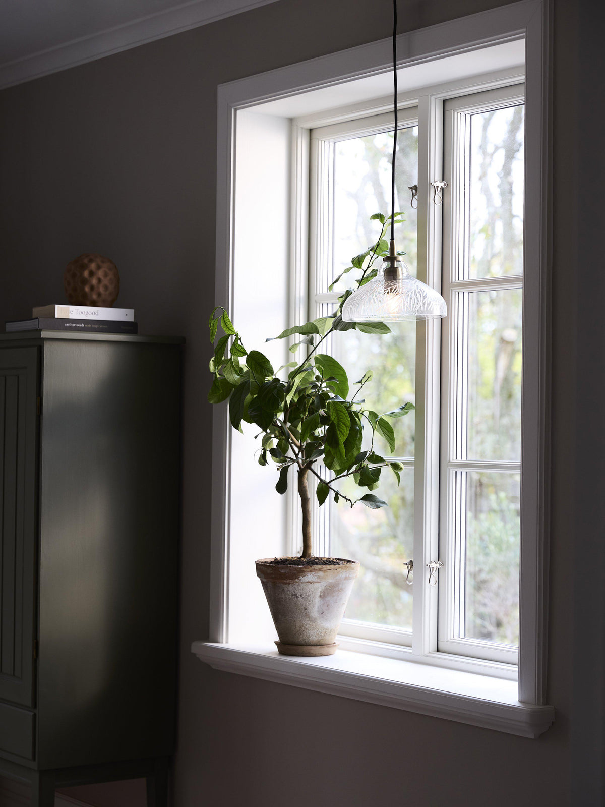 Anibe Lifestyle - Maple Taklampa Klarglas IP20 20cm