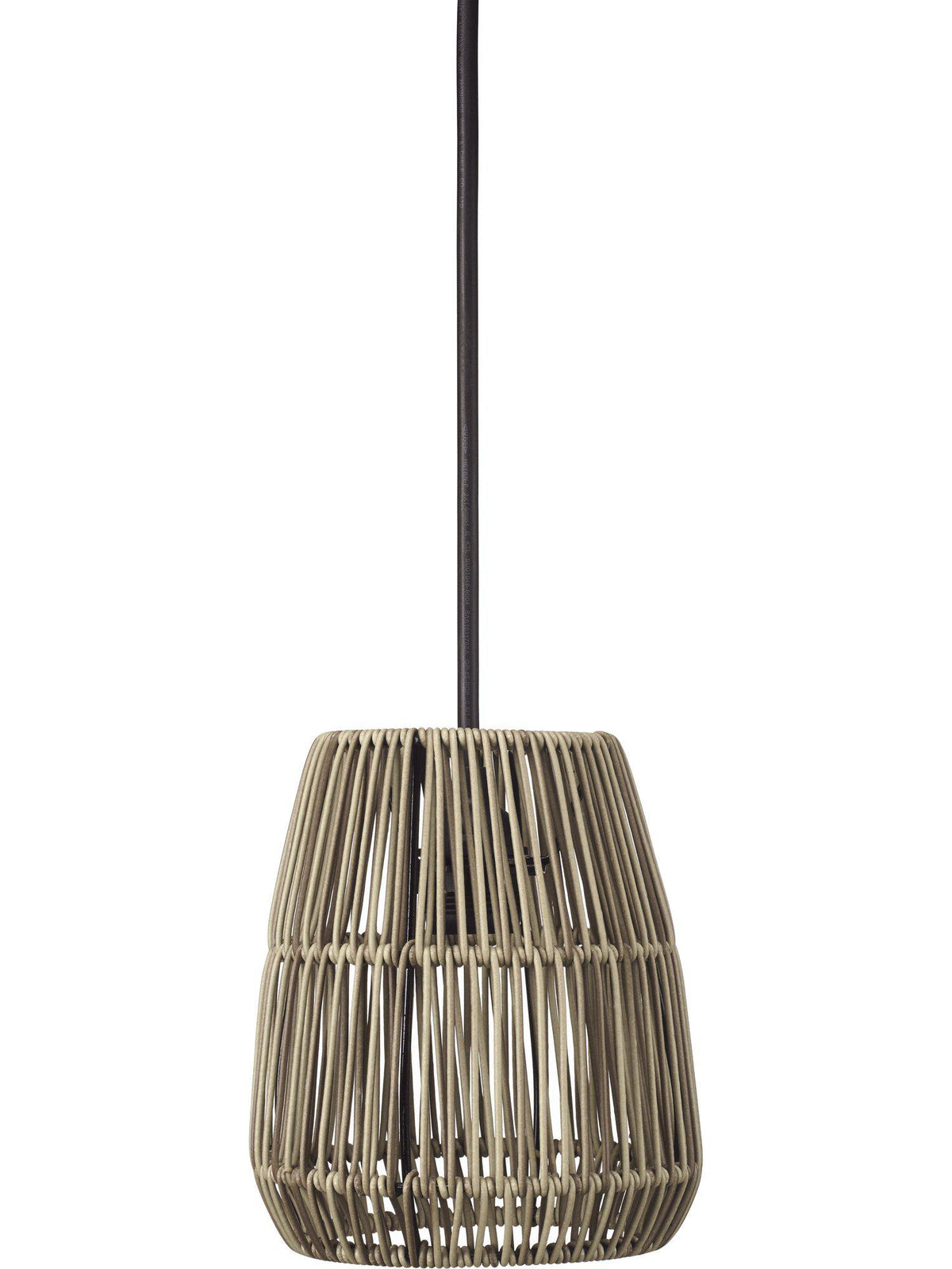 Anibe Lifestyle - Saigon - Takskärm Natur/Grå 18cm