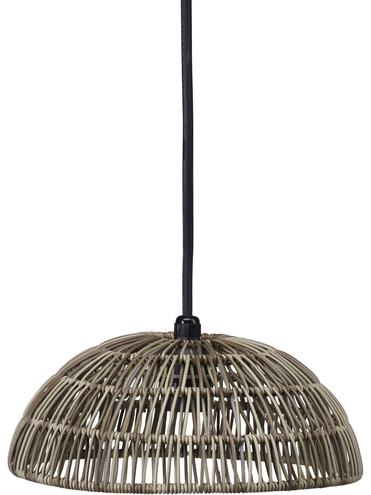 Anibe Lifestyle - Hue - Taklampa Konstrotting Grå IP44 30cm