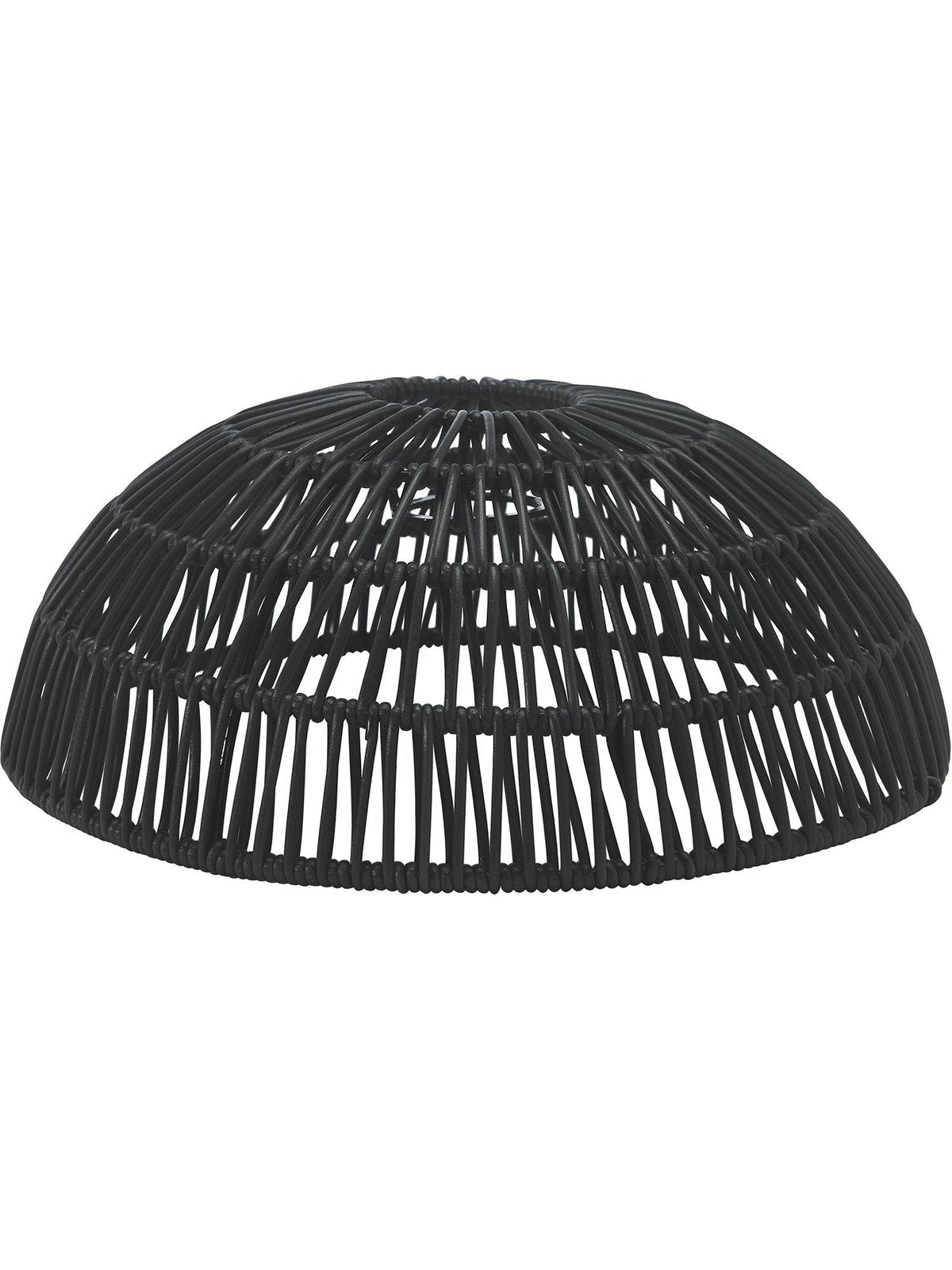 Anibe Lifestyle - Hue - Utomhuslampskärm Konstrotting Svart 30cm
