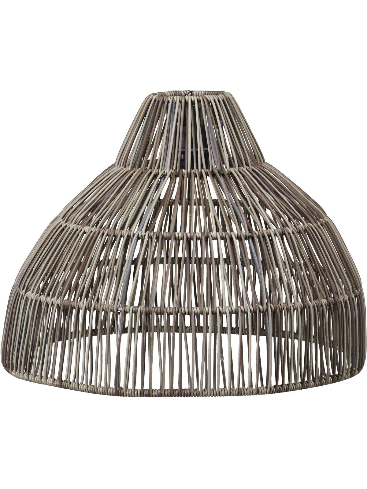 Anibe Lifestyle - Bao - Utomhuslampskärm Konstrotting Grå 40cm