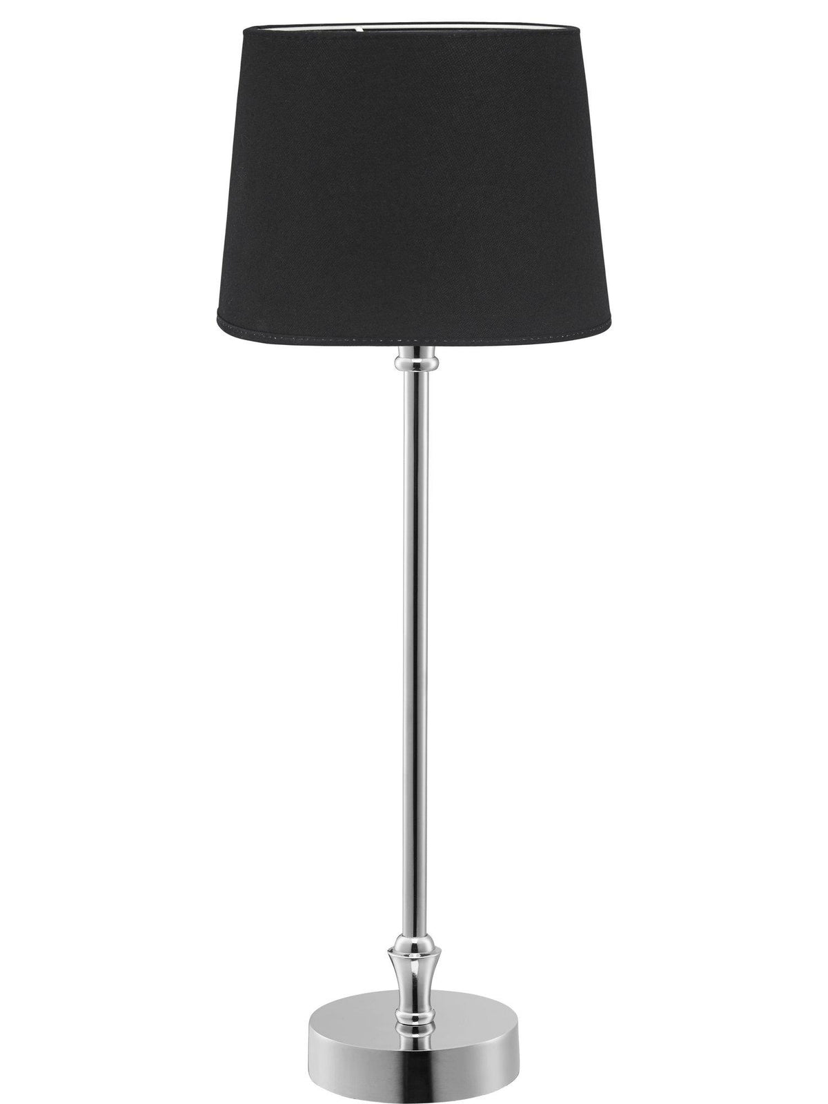 Anibe Lifestyle - Liam Bordslampa Sofia Franza svart silver fot 59cm